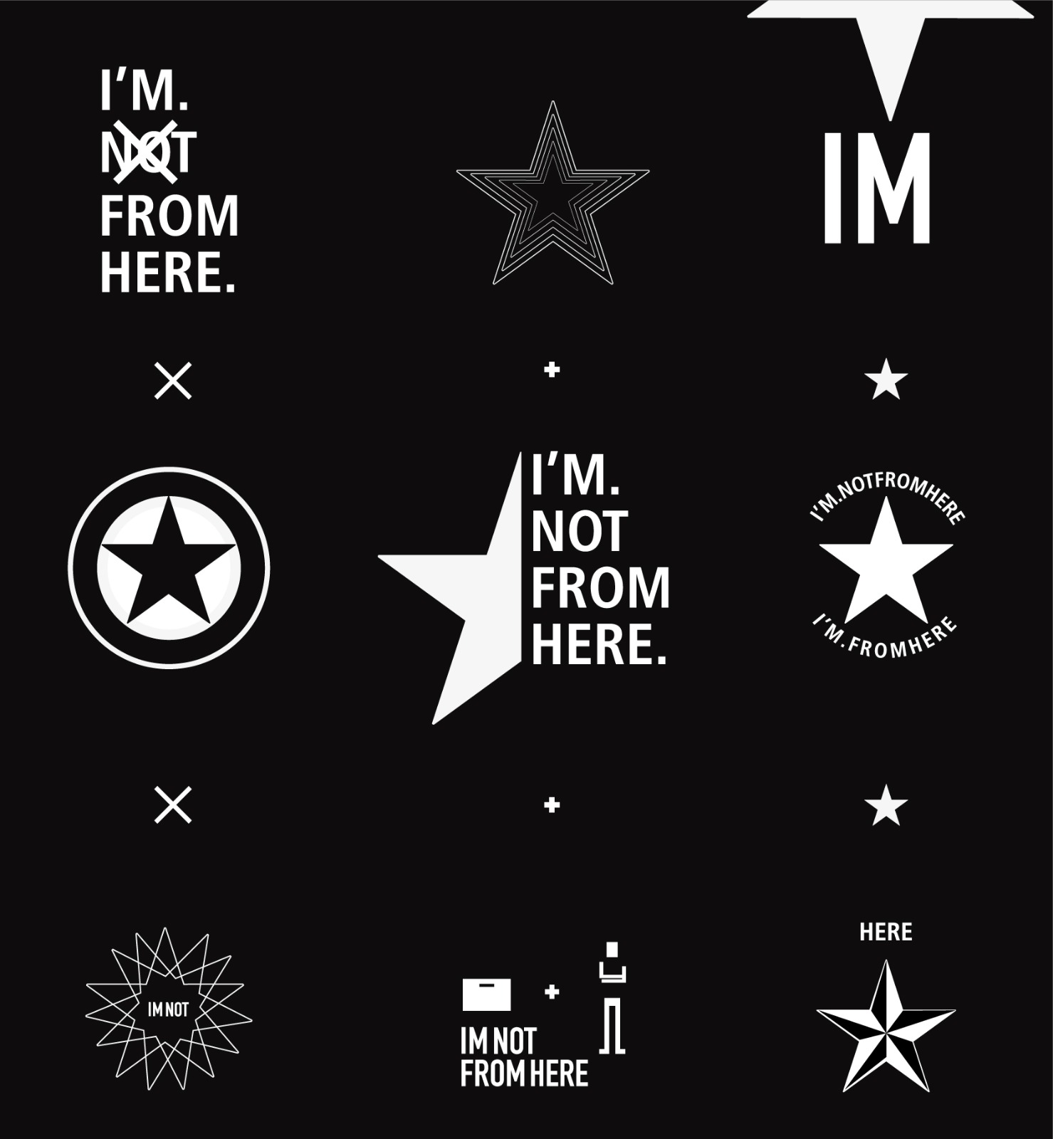 tshirt design notfromhere.net