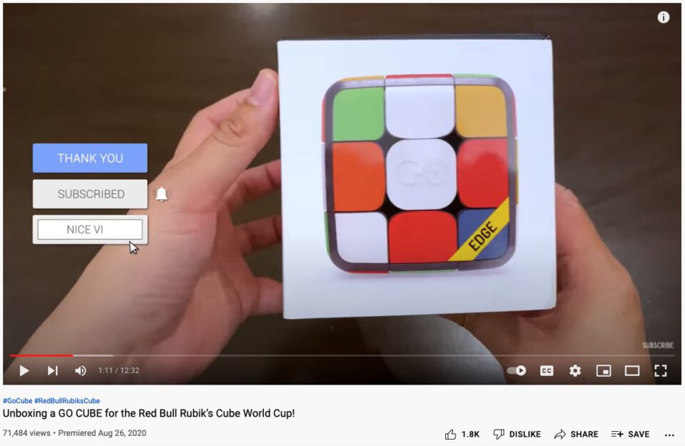 Unboxing and package design for GoCube by Gili BarShay at NotFromHere